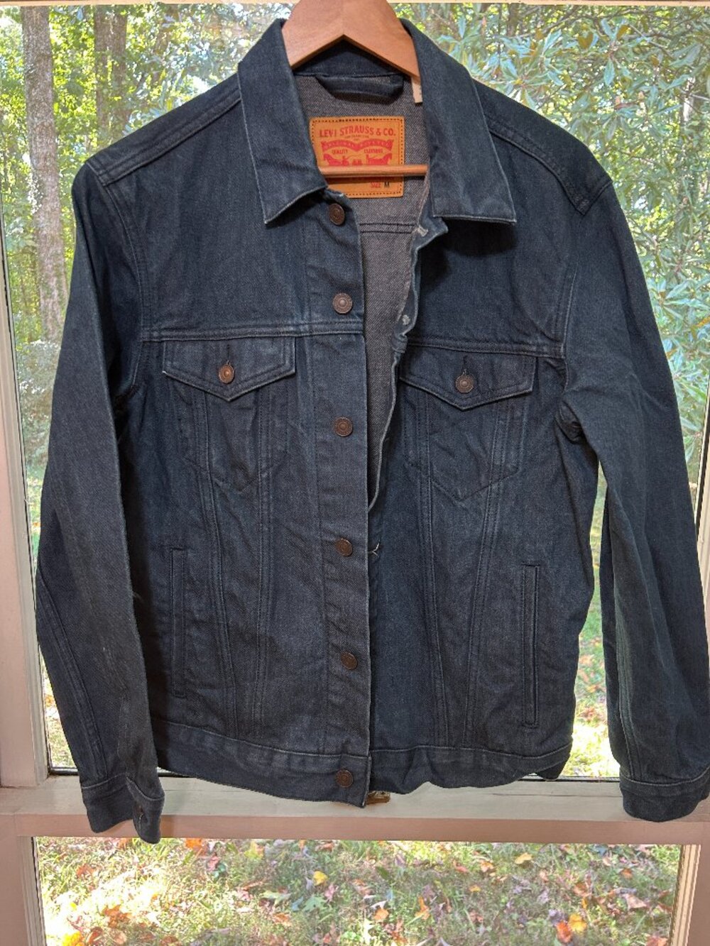 Levi Strauss Navy Blue Denim Jacket